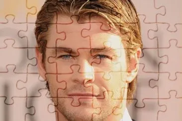 Chris Hemsworth jigsaw puzzle