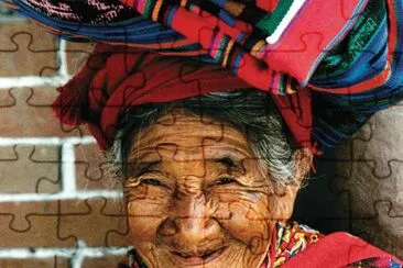Old Maya Lady  Guatemala
