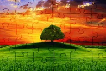 puesta de sol jigsaw puzzle