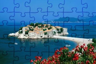 פאזל של Sveti Stefan  Montenegro