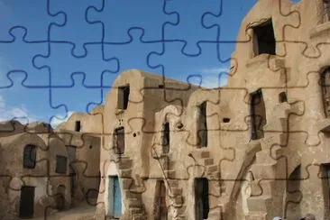 Ksar Houses in the Sahara