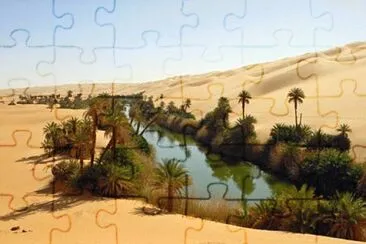 Oasis in the Sahara