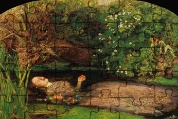פאזל של Ophelia-Millais