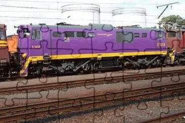 Purple Class 6E1 Train-South Africa