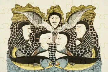 פאזל של Inuits Art