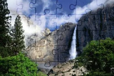 Yosemite Falls-Sierra Valley jigsaw puzzle