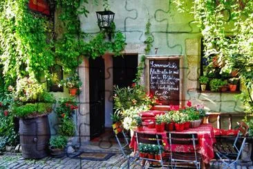 Summer in Rothenburg o/d Tauber  Germany