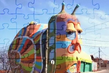 Snail in Color jigsaw puzzle