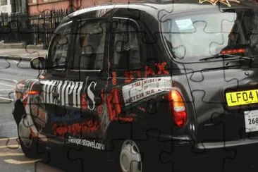 London Car jigsaw puzzle