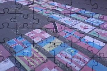 London Flags jigsaw puzzle