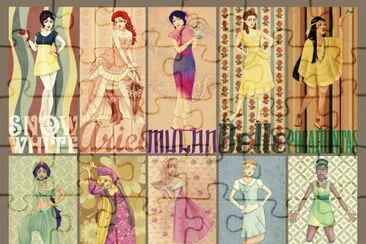 Princesses jigsaw puzzle