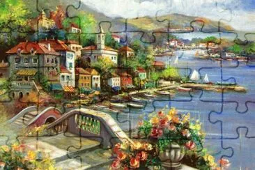 Pintura jigsaw puzzle