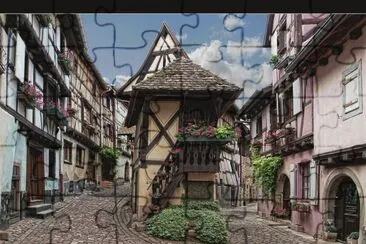 Eguisheim  Alsace  France jigsaw puzzle