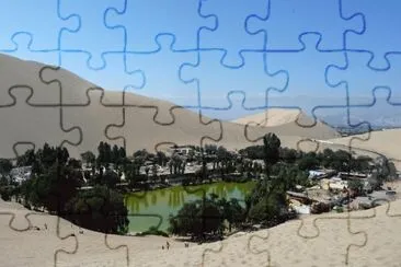 Oase Laguna de Huacachina jigsaw puzzle