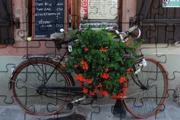 Le tour de France  Alsace jigsaw puzzle