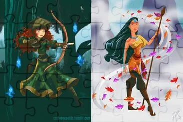 Merida Pocahontas