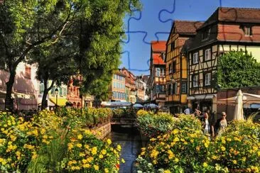Summer in the Alsace  France
