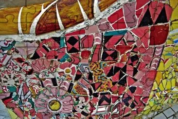 Parc GÃ¼ell Fantasy from Antoni Gaudi  Barcelona