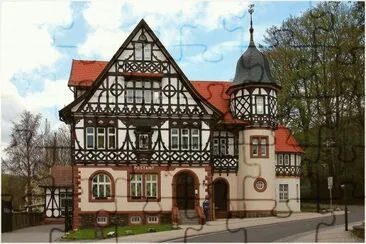 פאזל של Post office Bad Liebenstein  ThÃ¼ringen  Germany