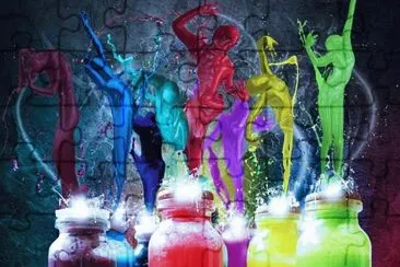 Glass Art People