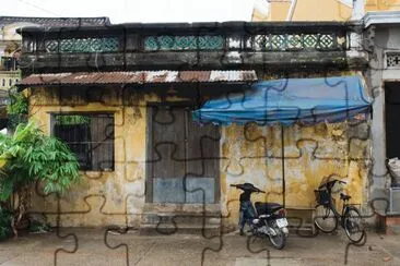 Fall into decay House Hanoi  Vietnam