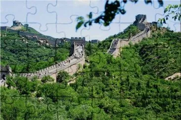 Chinese Wall  Badaling  China jigsaw puzzle