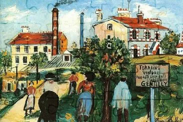 maurice utrillo jigsaw puzzle