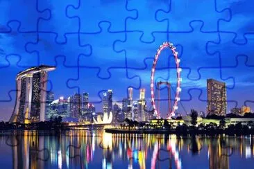 Singapore jigsaw puzzle