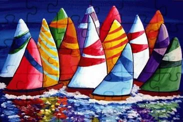 Sailboats jigsaw puzzle