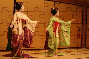 Geisha Kyoto jigsaw puzzle