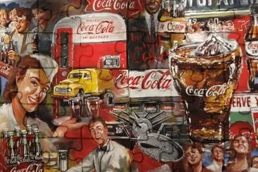 פאזל של Vintage Coca Cola