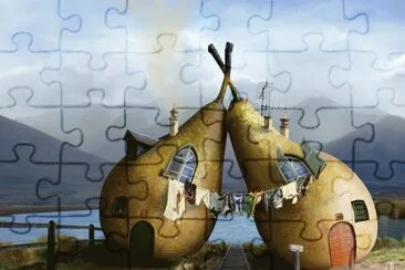 פאזל של Fun Houses