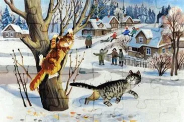 Gatos jigsaw puzzle