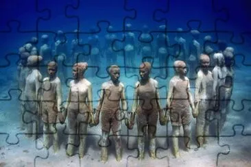 cancun bajo agua jigsaw puzzle