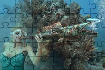 musica bajo el agua jigsaw puzzle