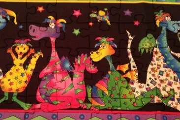 Dragons jigsaw puzzle