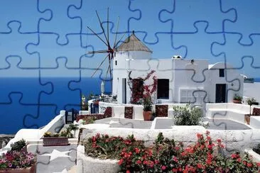 Living at the Seaside  Corfu  Greece jigsaw puzzle