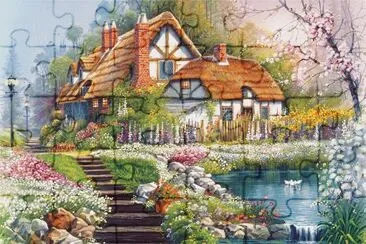 Cottage jigsaw puzzle