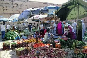 Marrakech market