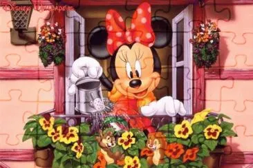 פאזל של Minnie Mouse