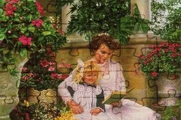 leitura jigsaw puzzle
