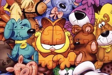 Garfiel   Comp jigsaw puzzle
