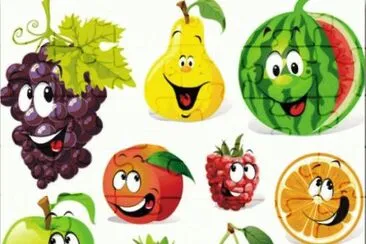 Frutas divertidas