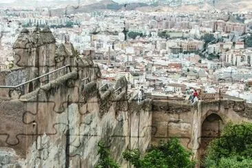 Alcazaba Malaga jigsaw puzzle
