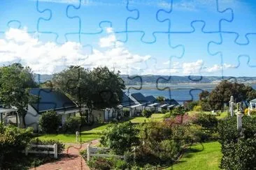 Knysna Lagoon cottages jigsaw puzzle