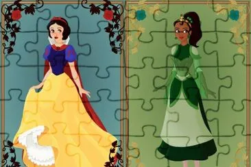 SnowWhite Tiana jigsaw puzzle
