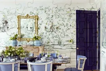 Fancy Purple Dining Room jigsaw puzzle