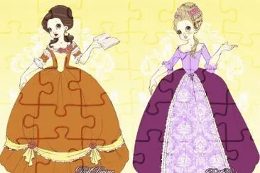 Belle Rapunzel jigsaw puzzle