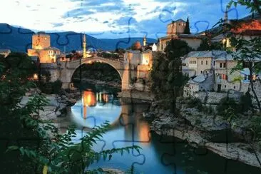 The Famous Bridge in Mostar