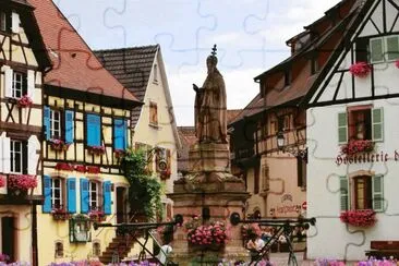 פאזל של Eguisheim  Alsace  France